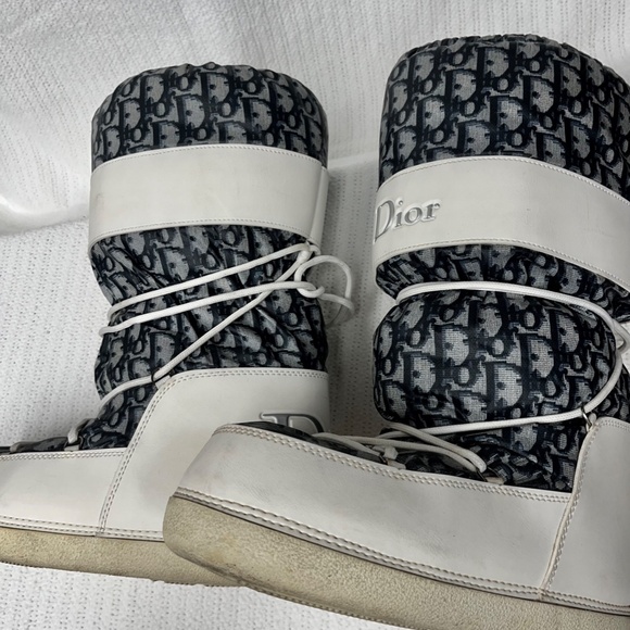 Pre-owned Cloth Snow Boots In Blue - Pre Owned (used) - Picture 5 of 5